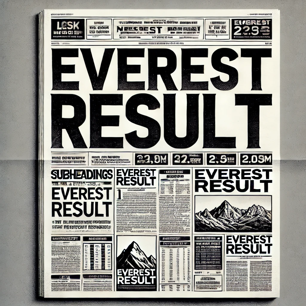 everest result